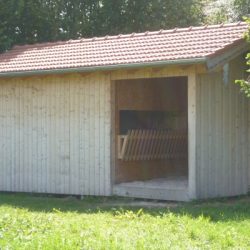 Unterstand Holzrahmenbau