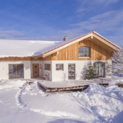 Köhldorfner Musterhaus im ersten Winter 2018/19