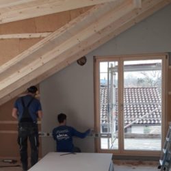 Köhldorfner Holzhaus Referenzobjekt Oase Thalham Innenausbau