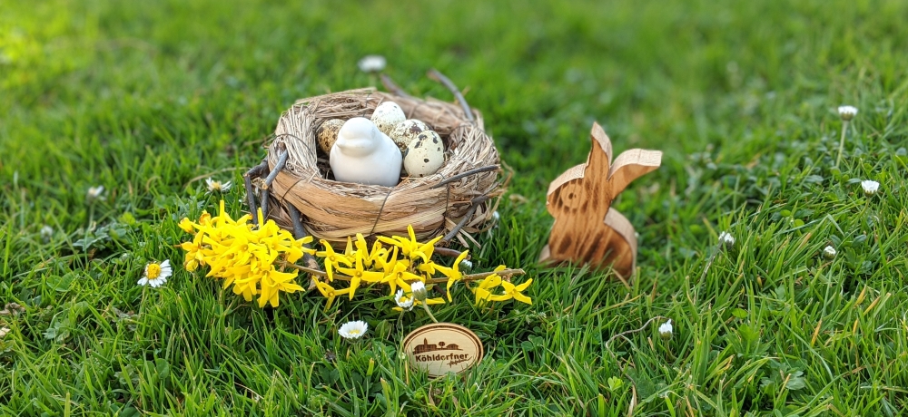 Frohe Ostern dahoam