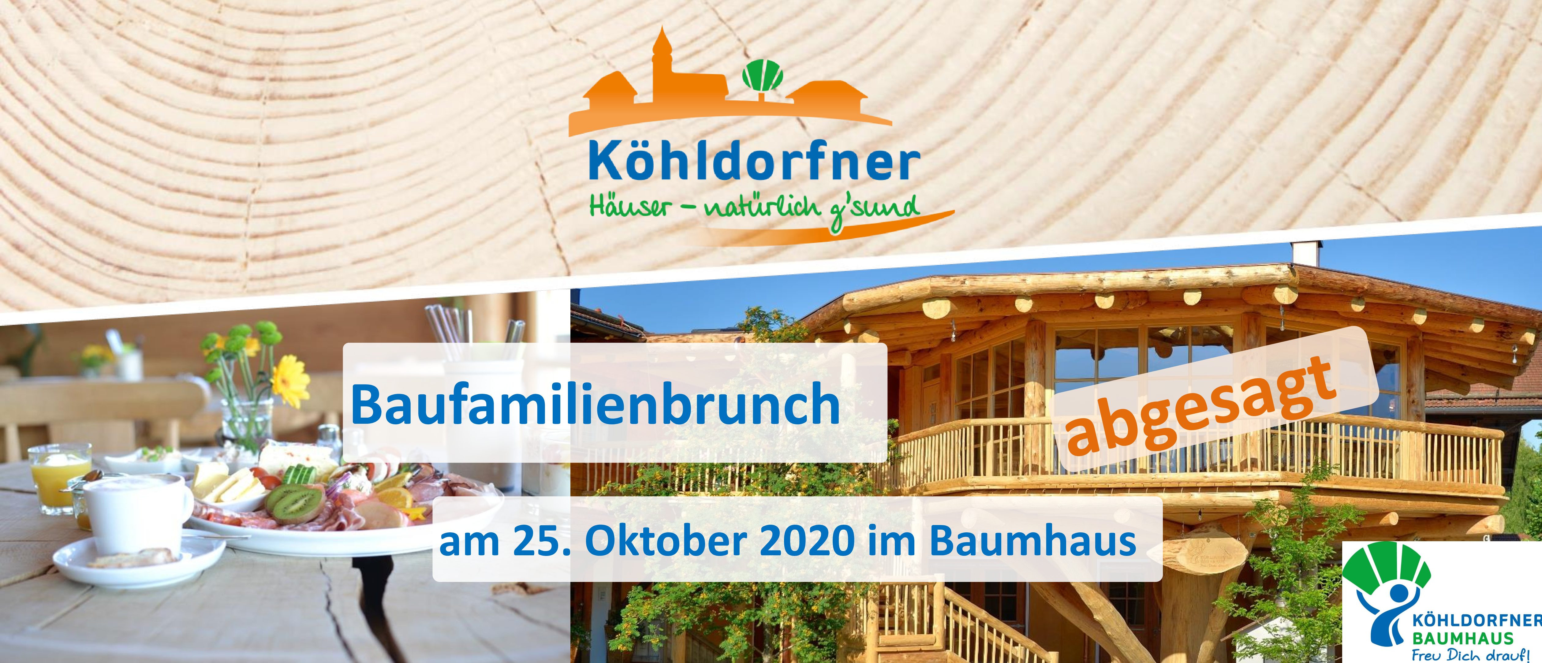 Baufamilienbrunch am 25.10.2020 - abgesagt