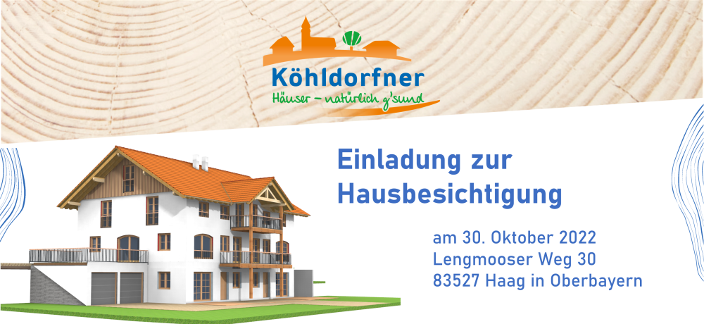 Hausbesichtigung 30.10.2022
