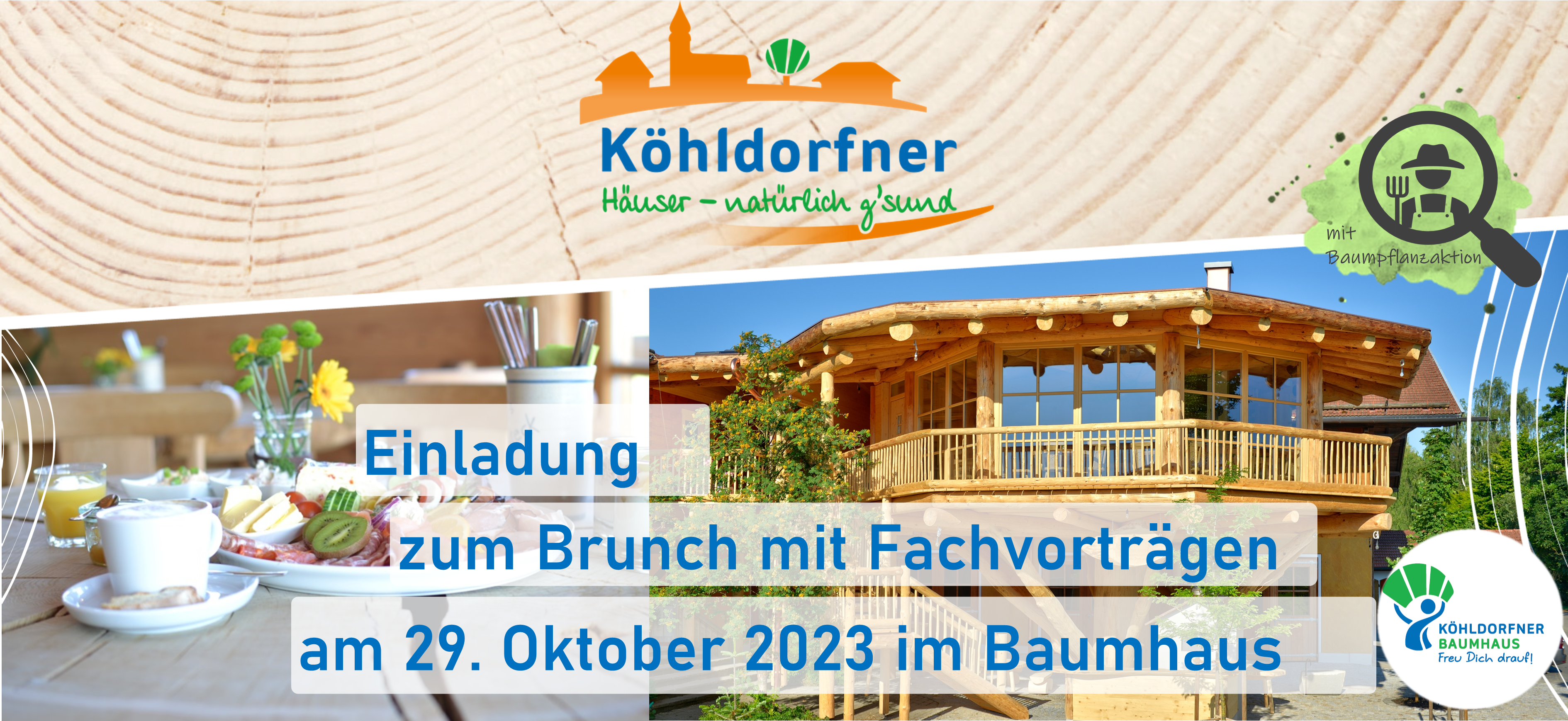 Einladung zum Brunch mit Fachvorträgen