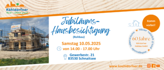 Jubiläums - Hausbesichtigung